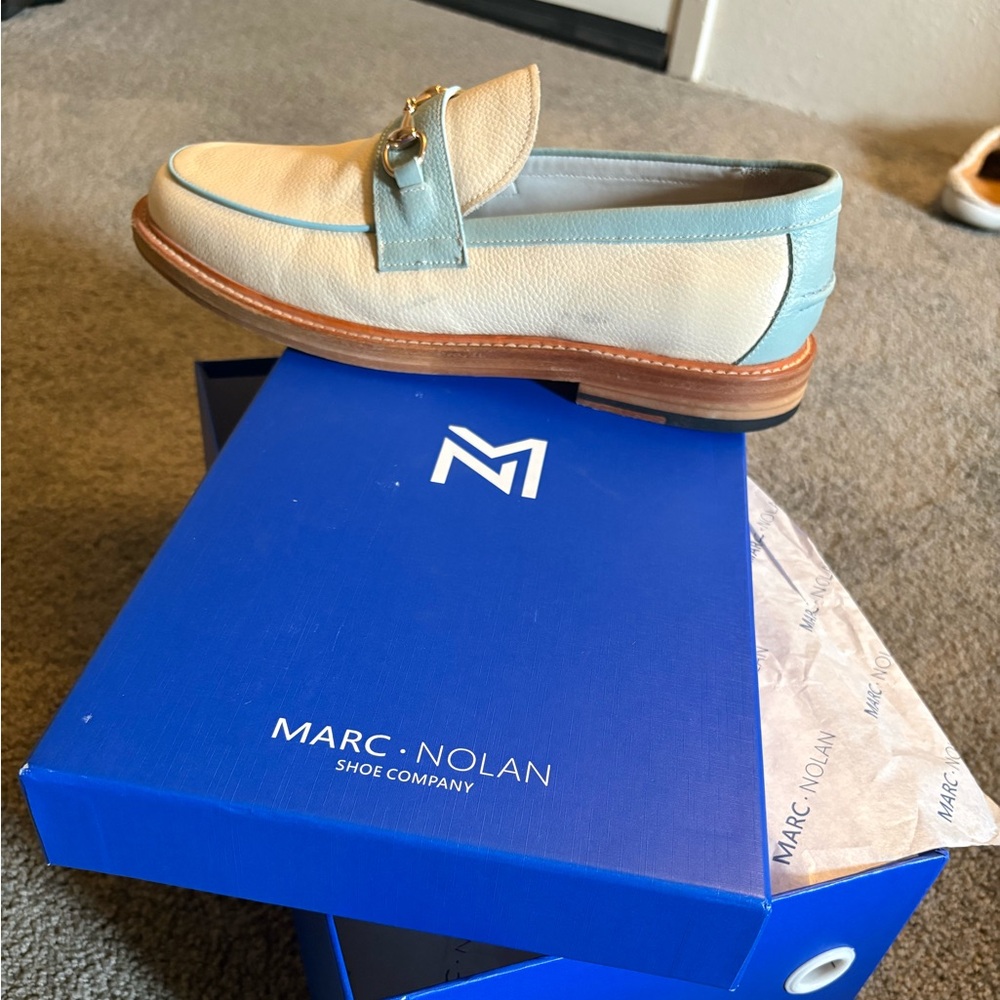 Marc Nolan Men's Two-Tone Loafers